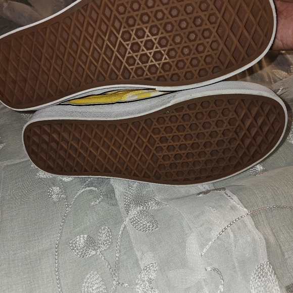Vans Era yellow/white (checkerboard) low womens- 6.5 mens 5.0 streetwear/ beach - Picture 5 of 14